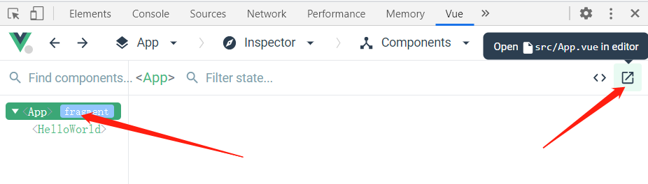 vue-devtools 高效打开对应组件文件